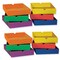 Drawers for 6-Shelf Organizer, 6 Assorted Colors, 2-1/2"H x 10-1/4"W x 13-1/4"D, 6 Drawers Per Set, 2 Sets